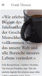 Mobile Screenshot of frank-thissen.de